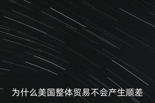 為什么減小貿易順差,為什么貿易順差