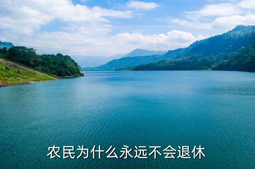 閆冰竹為什么不退休,農(nóng)民為什么永遠(yuǎn)不會退休