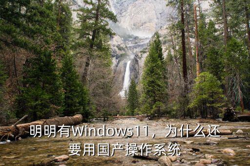 明明有Windows11，為什么還要用國產(chǎn)操作系統(tǒng)