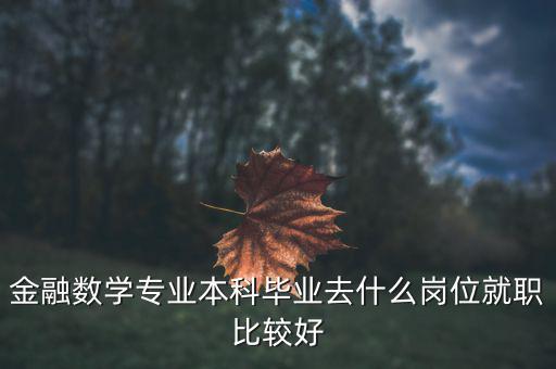 金融專業(yè)進什么單位好,學金融可以進什么國企