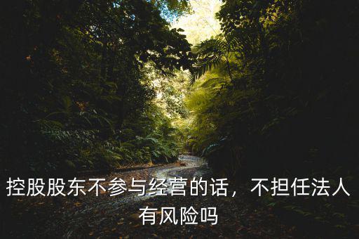 控股股東不參與經(jīng)營(yíng)的話，不擔(dān)任法人有風(fēng)險(xiǎn)嗎