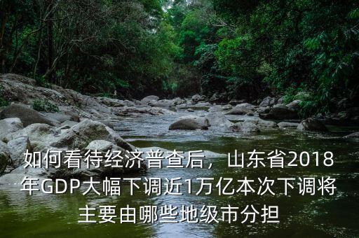 如何看待經(jīng)濟普查后，山東省2018年GDP大幅下調(diào)近1萬億本次下調(diào)將主要由哪些地級市分擔