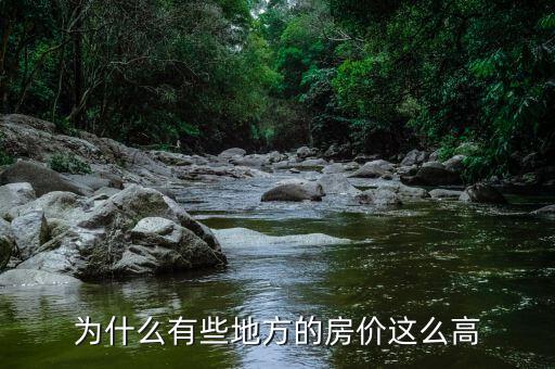 為什么有些地方的房價(jià)這么高