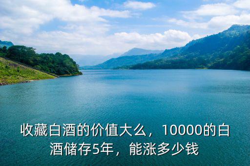 收藏白酒的價(jià)值大么，10000的白酒儲(chǔ)存5年，能漲多少錢