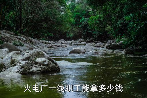 進電廠得多少錢,本科生去電廠工作