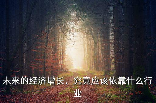 未來中國經(jīng)濟什么行業(yè)可以,究竟應(yīng)該依靠什么行業(yè)