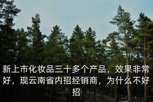 為什么化妝品公司難上市,為什么不好招