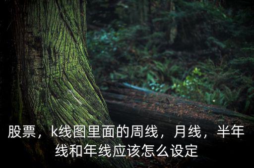 股票，k線圖里面的周線，月線，半年線和年線應(yīng)該怎么設(shè)定