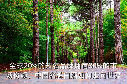 全球20%的知名品牌擁有80%的市場份額，中國名牌白酒如何走向世界