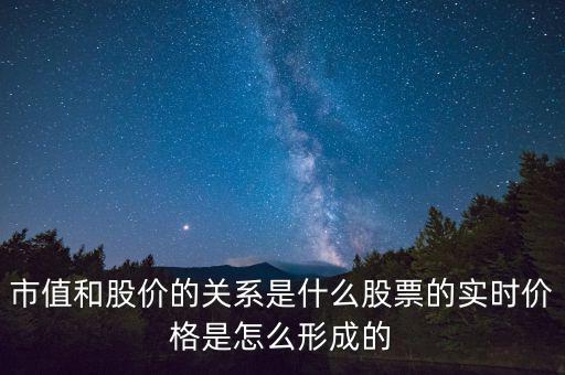 股票價格是怎么形成的,股票的實時價格是怎么形成的