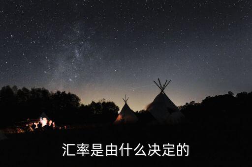 人民幣匯率是由什么決定的,匯率是由什么決定的