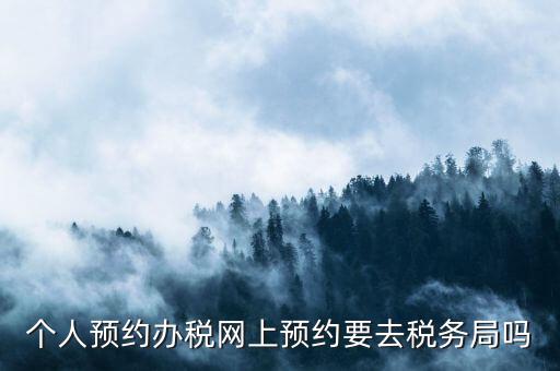 什么是稅務(wù)預(yù)約服務(wù)，個(gè)人預(yù)約辦稅網(wǎng)上預(yù)約要去稅務(wù)局嗎