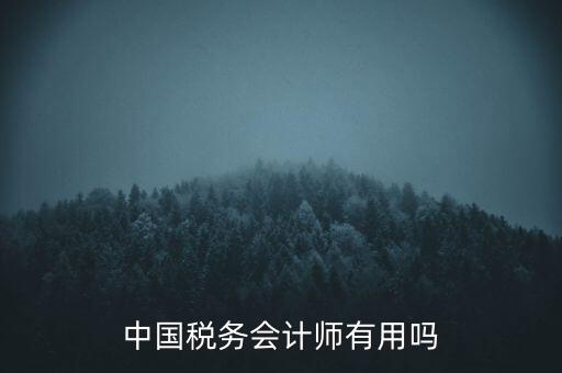 注冊稅務(wù)師有什么用，注冊稅務(wù)師能干什么待遇怎么樣