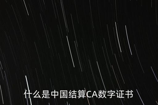 ca數(shù)字證書是什么意思，什么是企業(yè)CA數(shù)字證書