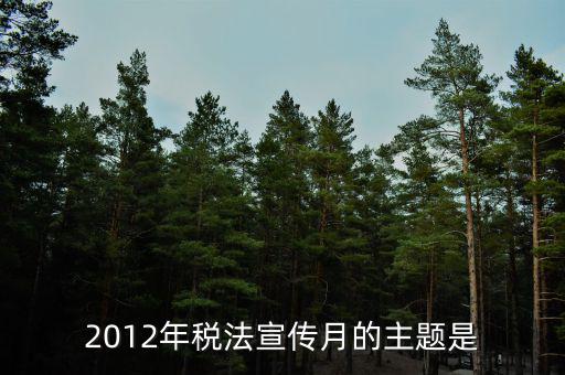 17年稅宣的主題是什么，2013年全國(guó)稅收宣傳月主題