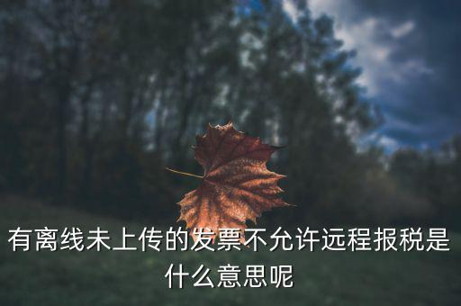 遠程報稅是什么意思，征期抄報稅和遠程報稅是一個概念嗎有什么區(qū)別呢