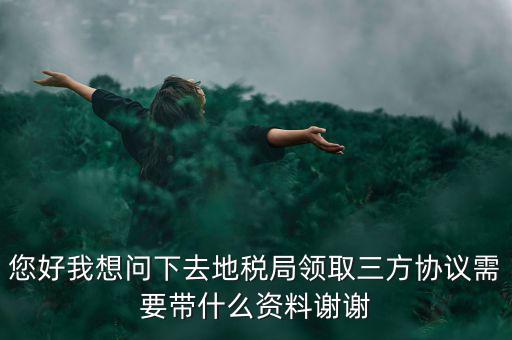 您好我想問(wèn)下去地稅局領(lǐng)取三方協(xié)議需要帶什么資料謝謝