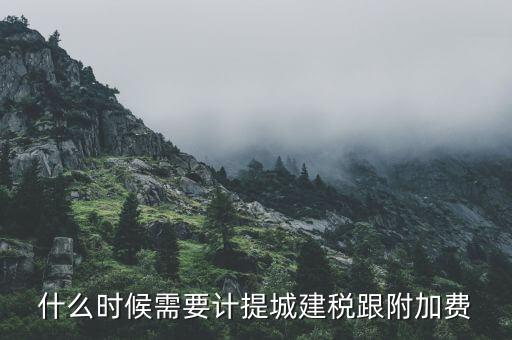 什么時(shí)候需要交附加稅，燃油附加稅什么時(shí)候會(huì)收取