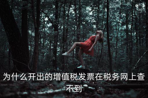 為什么我查不到發(fā)票，開了發(fā)票為什么在國稅官網(wǎng)上查詢不到