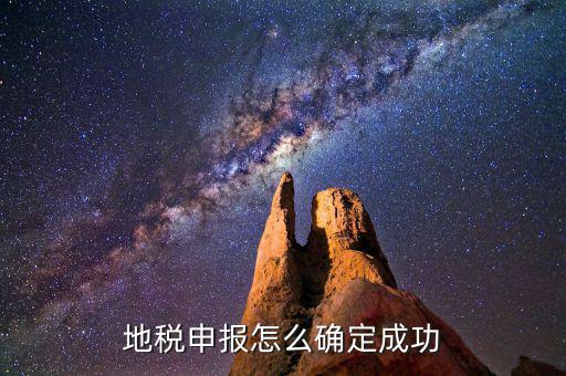 地稅申報(bào)怎么確定成功