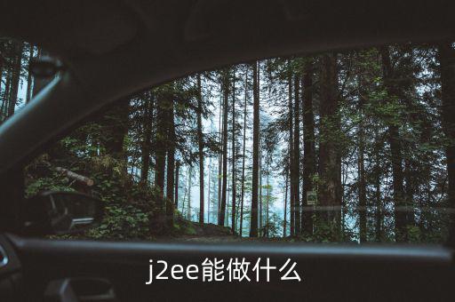 j2ee能做什么