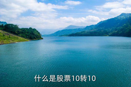 什么是股票10轉10