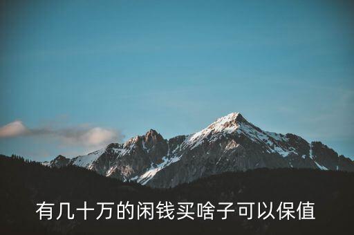 閑錢(qián)買(mǎi)什么最保值，手頭有點(diǎn)閑錢(qián)想買(mǎi)點(diǎn)有收藏價(jià)值的東西有什么好的東西