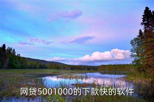 什么平臺能快速借500，網(wǎng)貸5001000的下款快的軟件