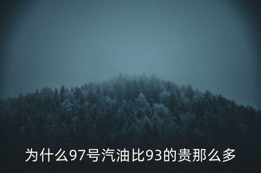 為什么90號(hào)汽油貴，為什么95號(hào)汽油比92號(hào)汽油貴