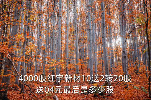 紅宇新材為什么從40塊到12塊，雙塔股票為什么由40元跌到12元