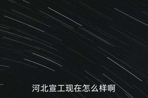 河北宣工現(xiàn)在怎么樣啊