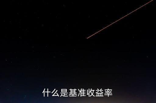 什么是基準(zhǔn)收益率，什么是基準(zhǔn)收益率