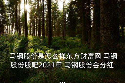  馬鋼股份是怎么樣東方財富網(wǎng) 馬鋼股份股吧2021年 馬鋼股份會分紅...