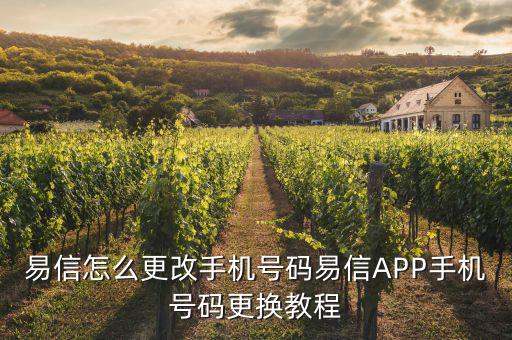 易信怎么更改手機號碼易信APP手機號碼更換教程