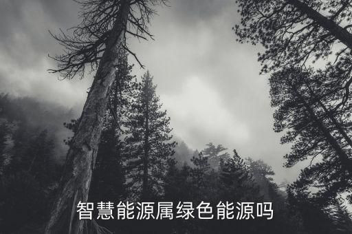 智慧能源是什么板塊，智慧能源屬綠色能源嗎