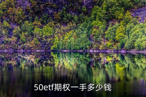 50etf期權(quán)一手多少錢