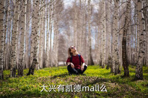 天宮院凱德mall什么時(shí)候開業(yè)，大興有凱德mall么