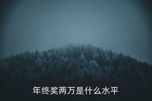 年終獎(jiǎng)10000什么水平，月薪1700年終獎(jiǎng)一萬算什么水平