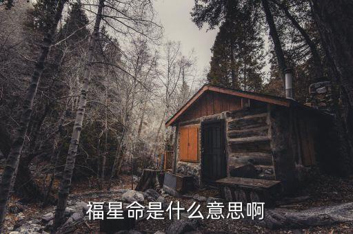 天福星是什么意思，福星是什么意思