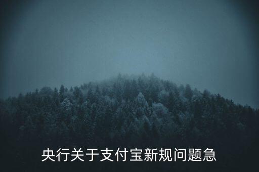 支付寶新規(guī)定什么時候實施，12月1日支付寶有什么新規(guī)