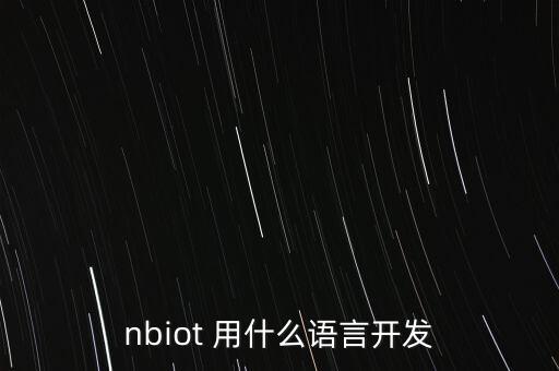 nbiot 用什么語言開發(fā)