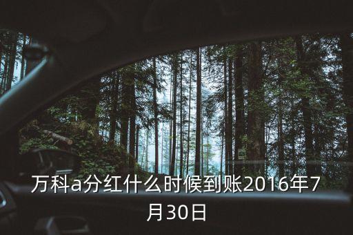 利君2016年的分紅什么時候到帳，2016年十二月以后垮行轉(zhuǎn)賬最遲多久到帳