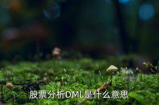 dml指標什么意思，怎樣看懂股票dml線