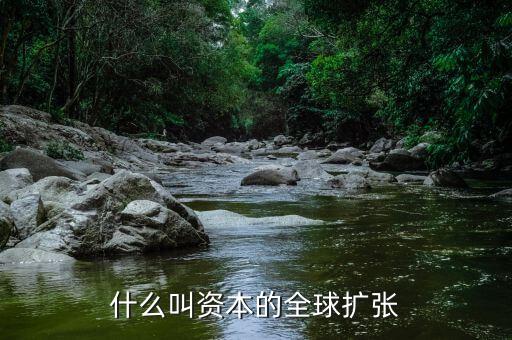 什么是投資擴張，資本外向擴張是什么意思