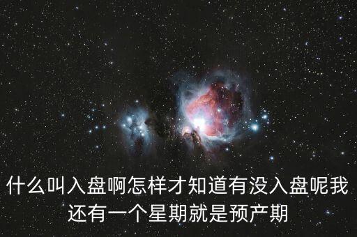 什么叫入盤啊怎樣才知道有沒(méi)入盤呢我還有一個(gè)星期就是預(yù)產(chǎn)期