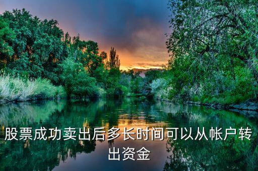 股票成功賣出后多長時(shí)間可以從帳戶轉(zhuǎn)出資金