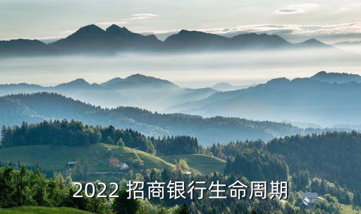 2022 招商銀行生命周期