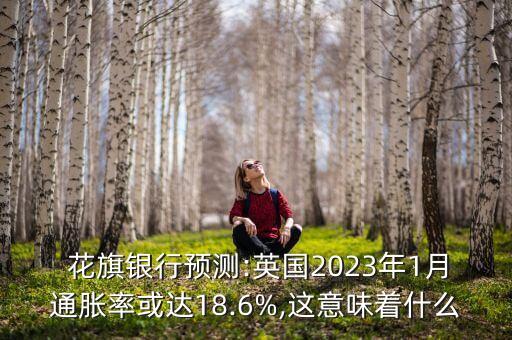  花旗銀行預測:英國2023年1月通脹率或達18.6%,這意味著什么