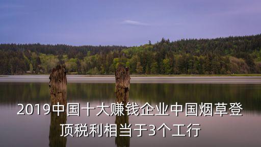 2019中國(guó)十大賺錢(qián)企業(yè)中國(guó)煙草登頂稅利相當(dāng)于3個(gè)工行