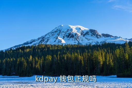 kdpay 錢(qián)包正規(guī)嗎